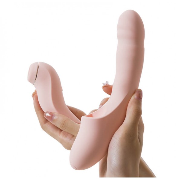 USA SVAKOM - Fatima Sucking Retractable Heating Vibrator (Chargeable - Pink) USA SVAKOM - Fatima Sucking Retractable Heating Vibrator (Chargeable - Pink)